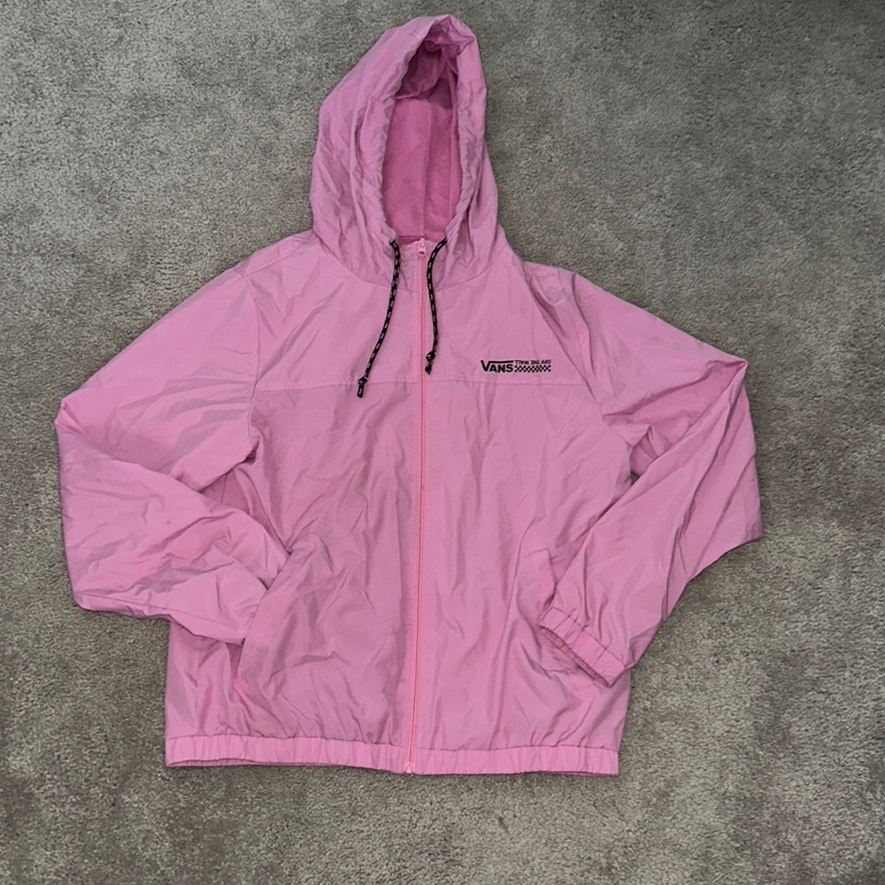 Pink Vans Windbreaker